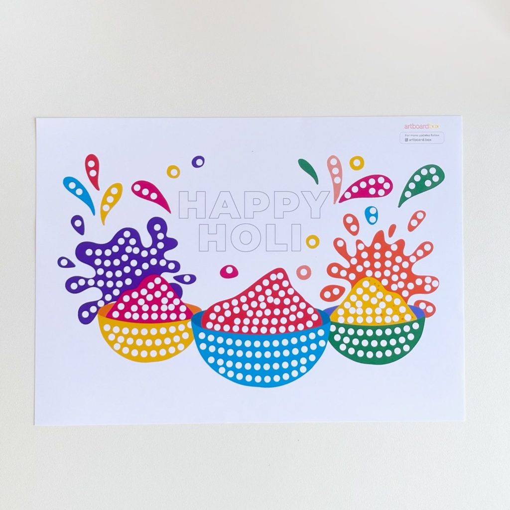 Dot Activity ~&nbsp;Holi
